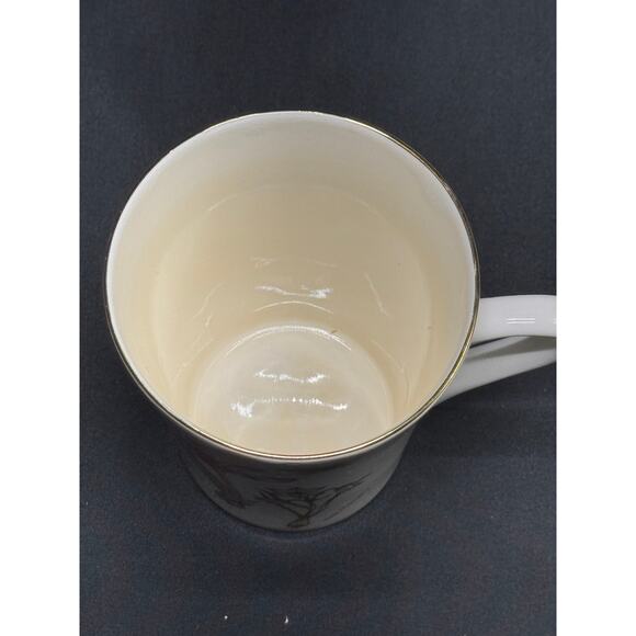 Vintage Royal Sutherland HM Fine Bone China Cup – Botanical & Butterflies - Picture 10 of 10